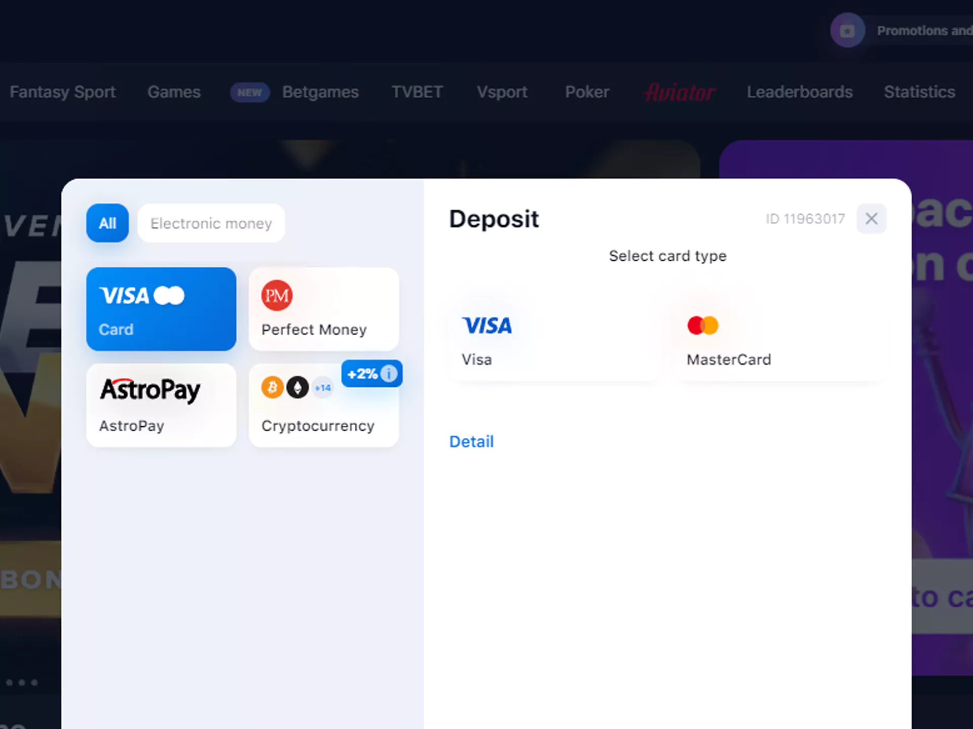 1win Payouts & Transactions